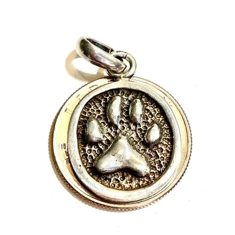 .925 Cat Claw Sterling Silver Jewelry Charm #cat #keepsake #family pet